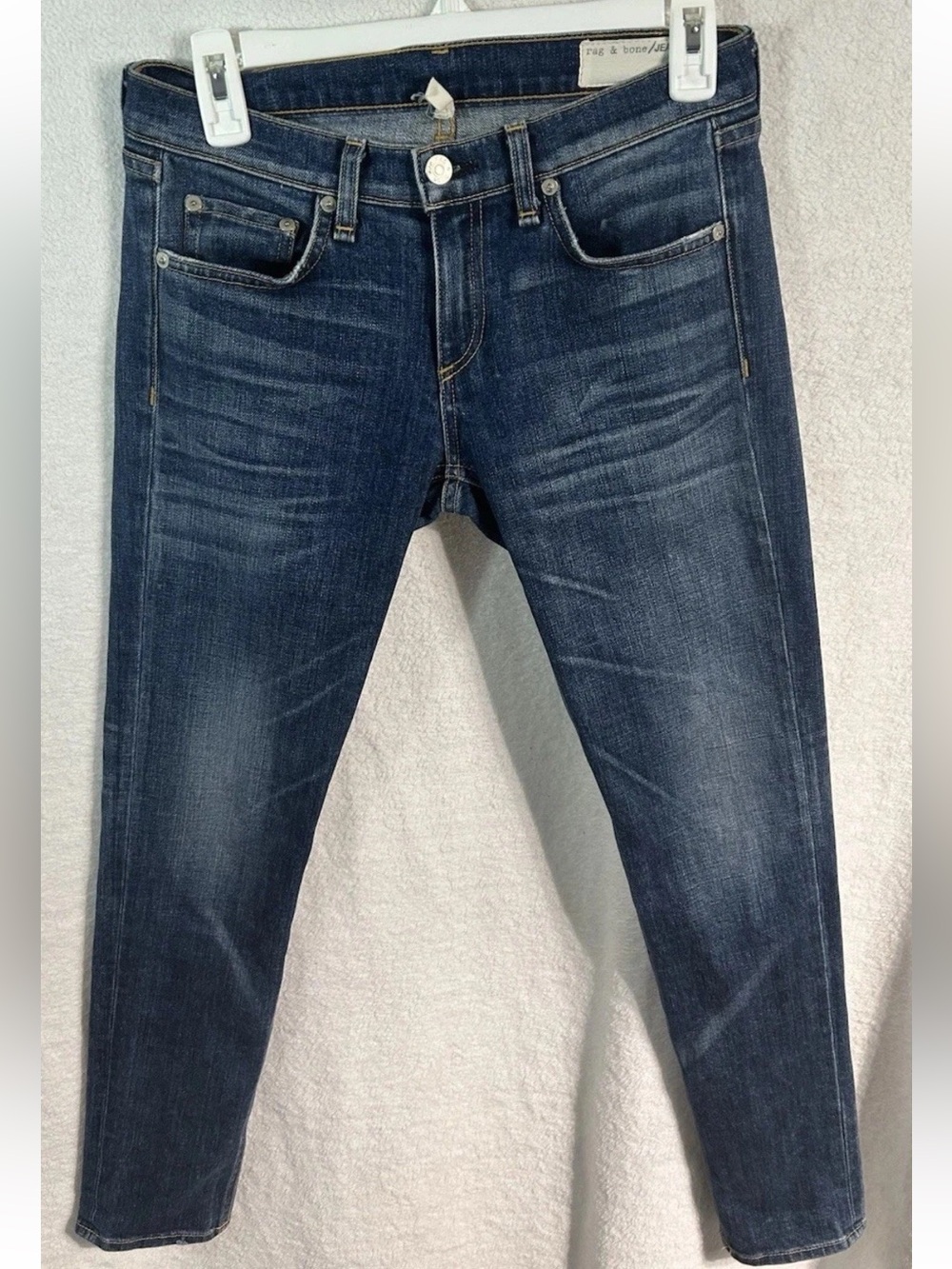 Rag & Bone The Dre Women’s Boyfriend Skinny Jeans Size 29x29 W1590K880 EUC